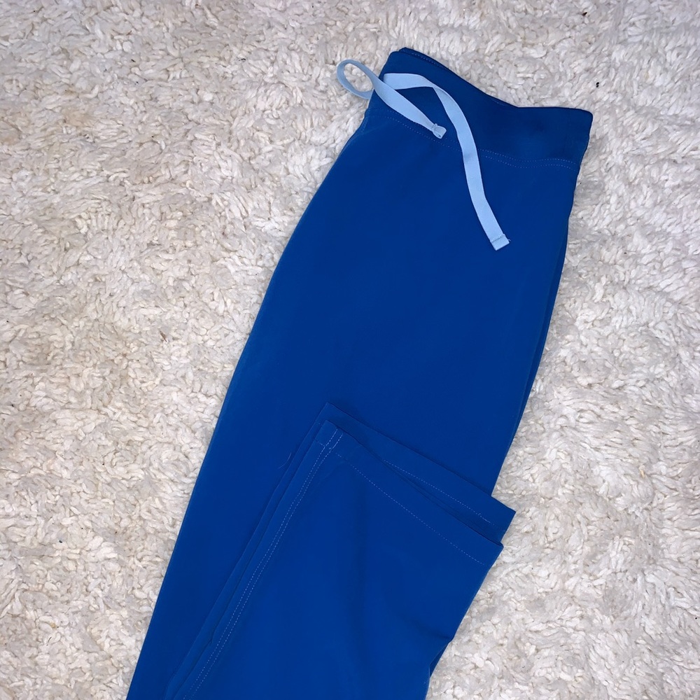 Figs Scrubs Royal Blue Small Tall